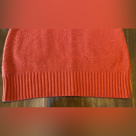 ☘️ Joseph A sweater. Burnt orange color. Knitted short sleeve - Picture 8 of 8